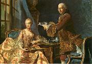 Alexander Roslin, Double portrait, Architect Jean-Rodolphe Perronet with his Wife